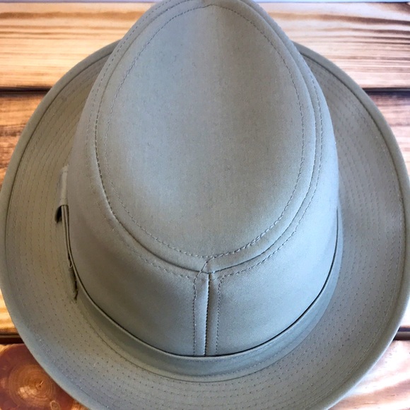 Vintage A. Adams & Spire Fedora Trilby Hat, Size XL / Made in USA - Picture 8 of 10